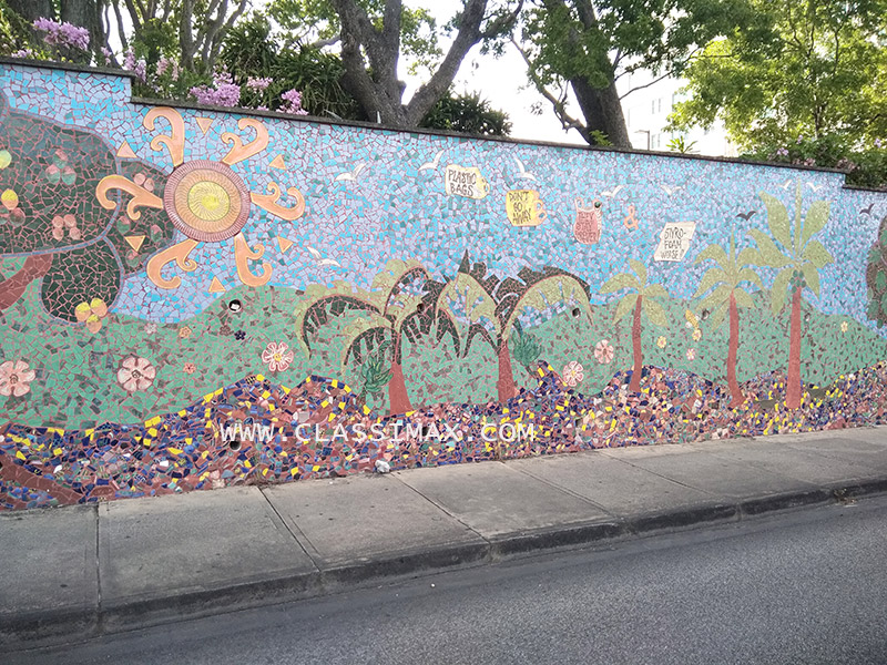 Barbados Warrens Mural